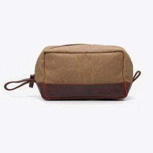 Nisolo Men's Durango Dopp Kitwaxed canvas